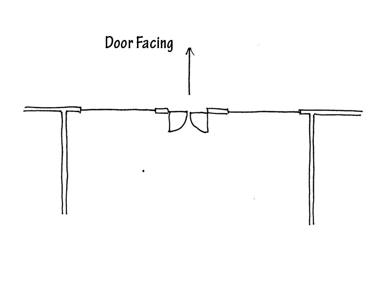 door facing